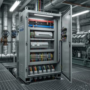 Laivų elektros paskirstymo skydas